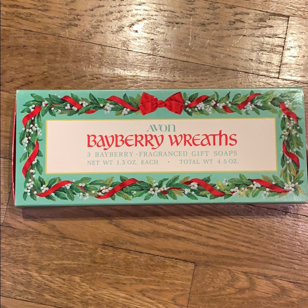 Wreath shaped soap by Avon